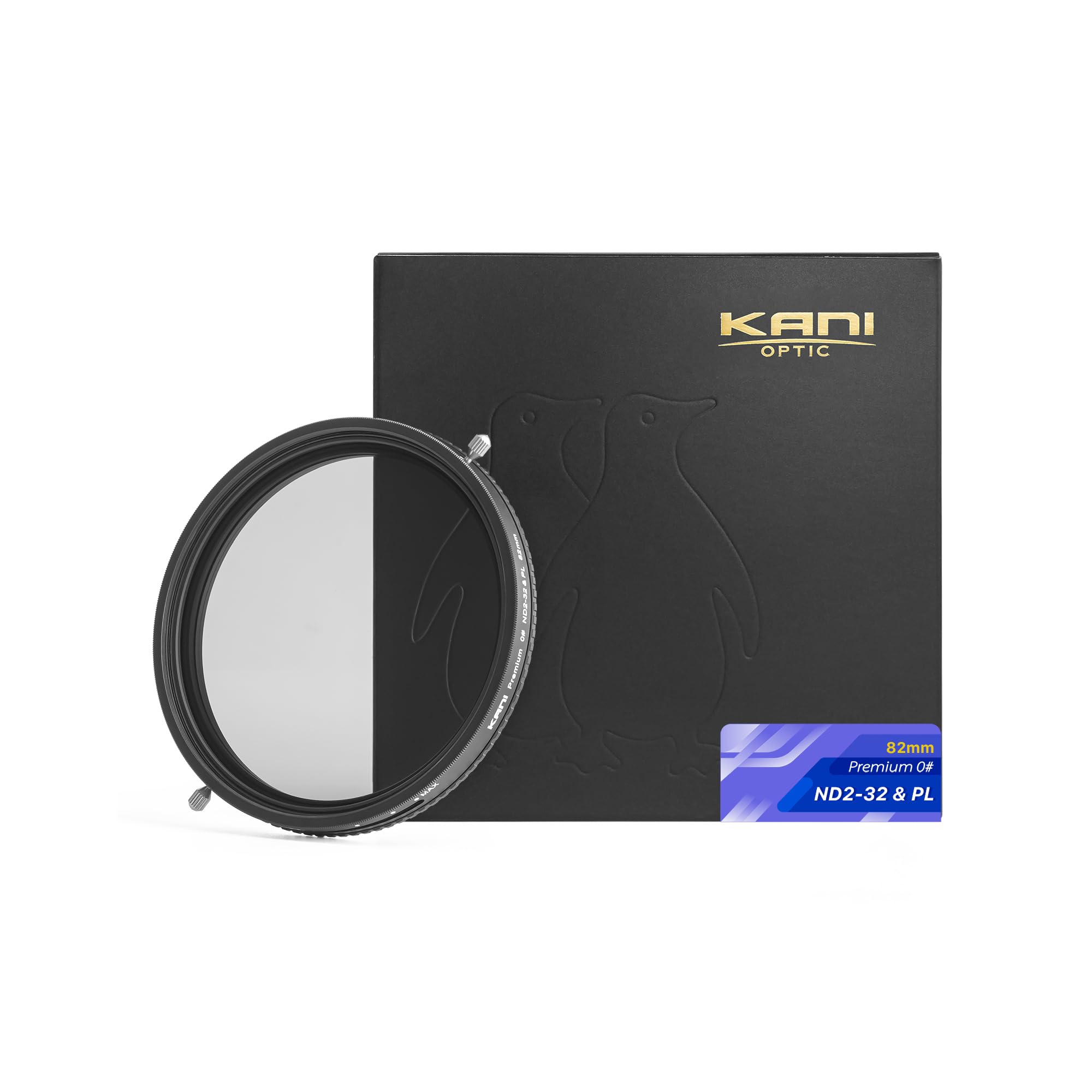 Amazon | KANI 82mm 可変NDフィルター ZeroSharpシリーズ ND2-32+PL 減
